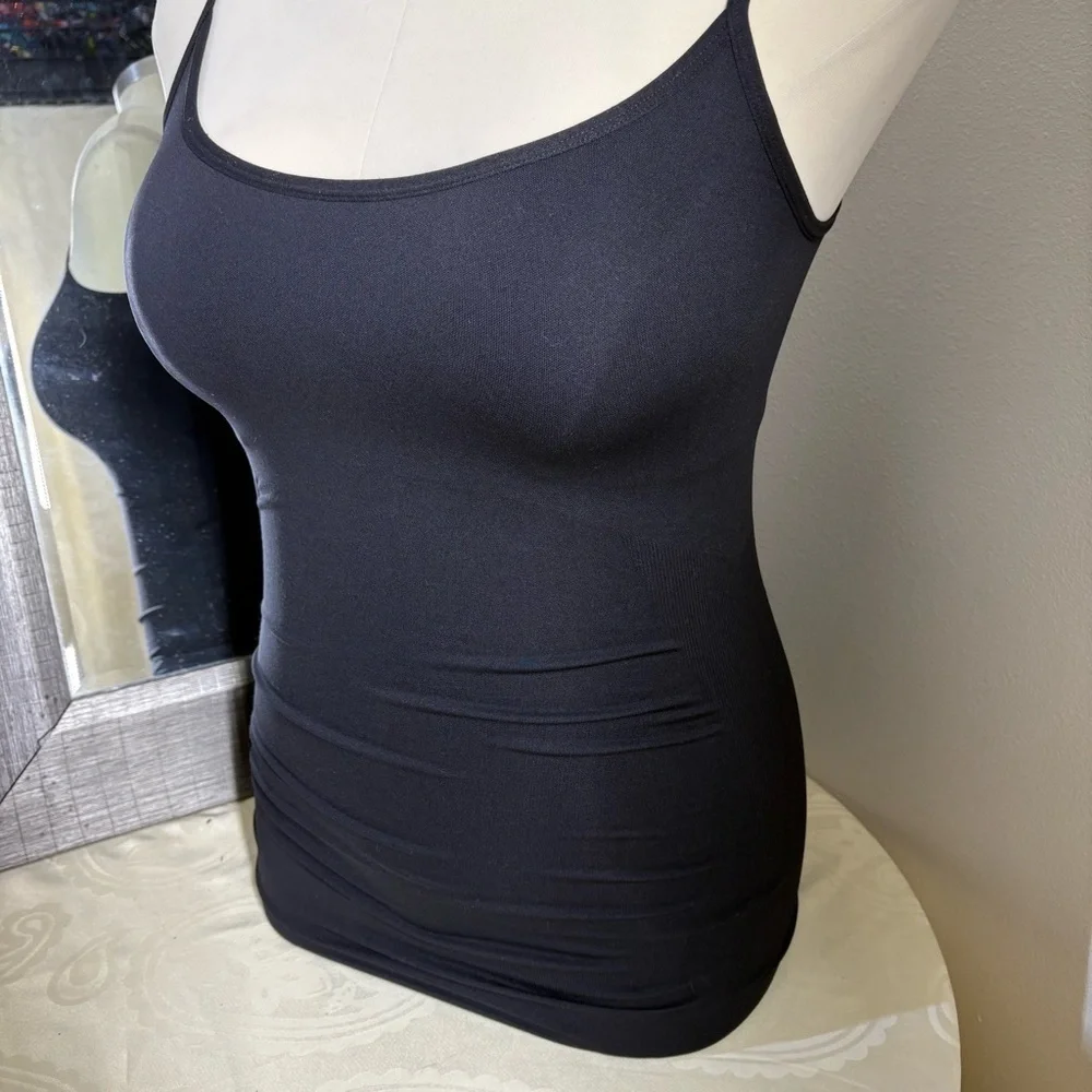 Isabel Maternity by Ingrid & Isabel Black Fitted Sleeveless Camisole